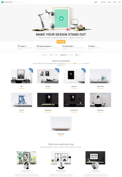 Mockup Editor