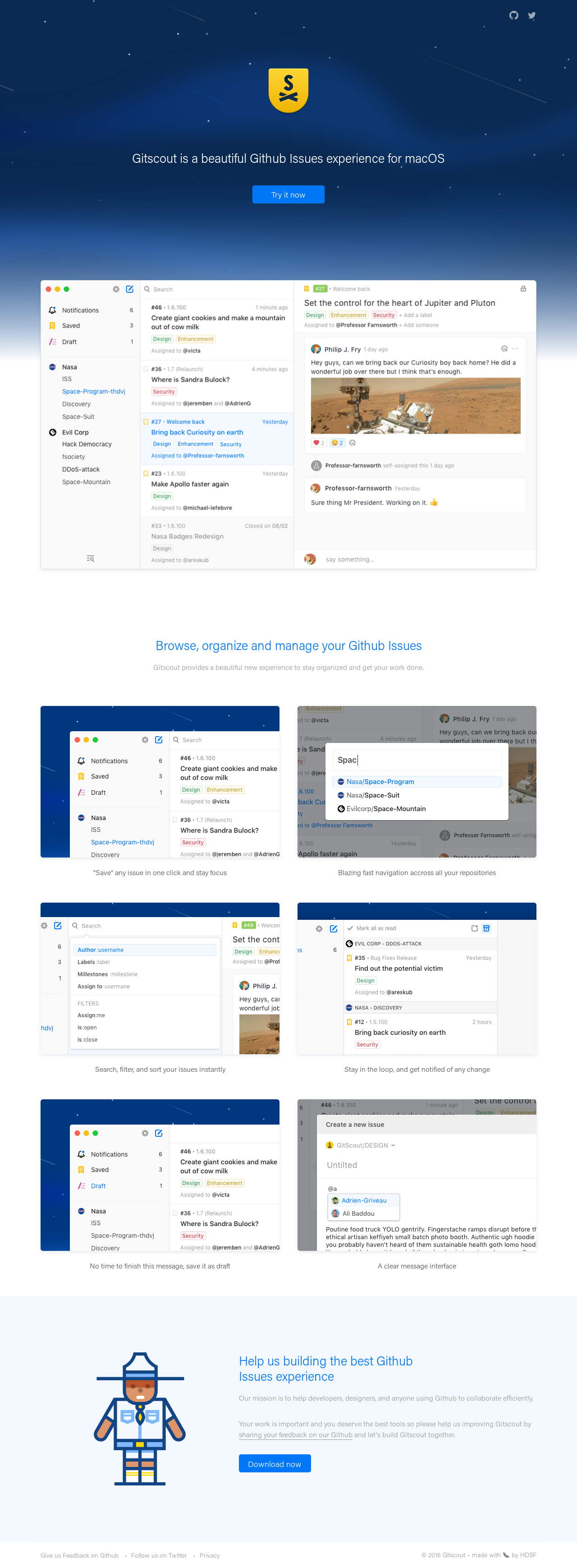 Gitscout