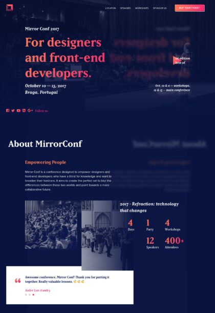 Mirror Conf 2017