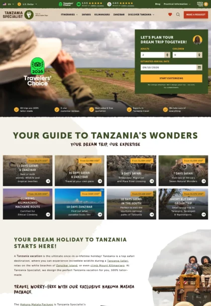 Tanzania Specialist