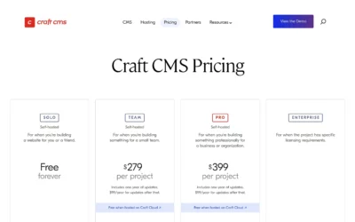 Pricing Page