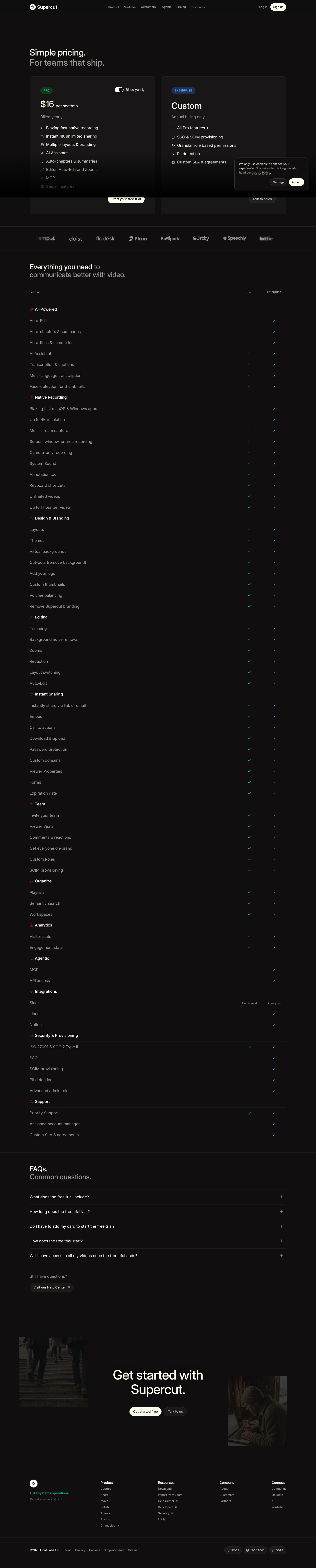 Supercut Pricing
