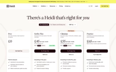 Pricing Page