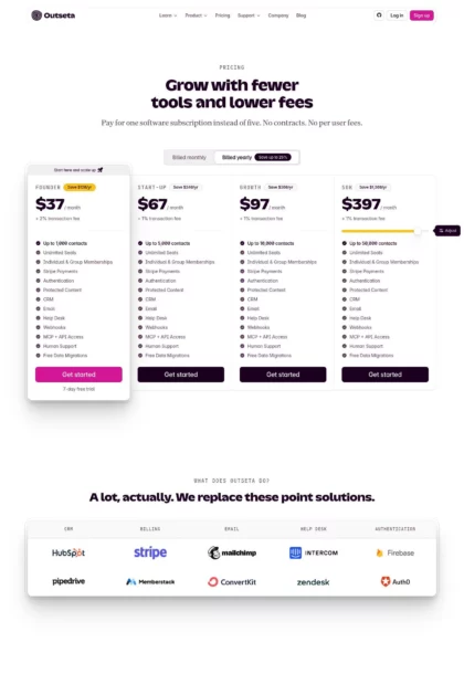 Outseta Pricing