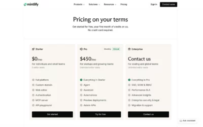 Pricing Page