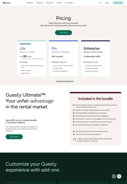 Guesty Pricing