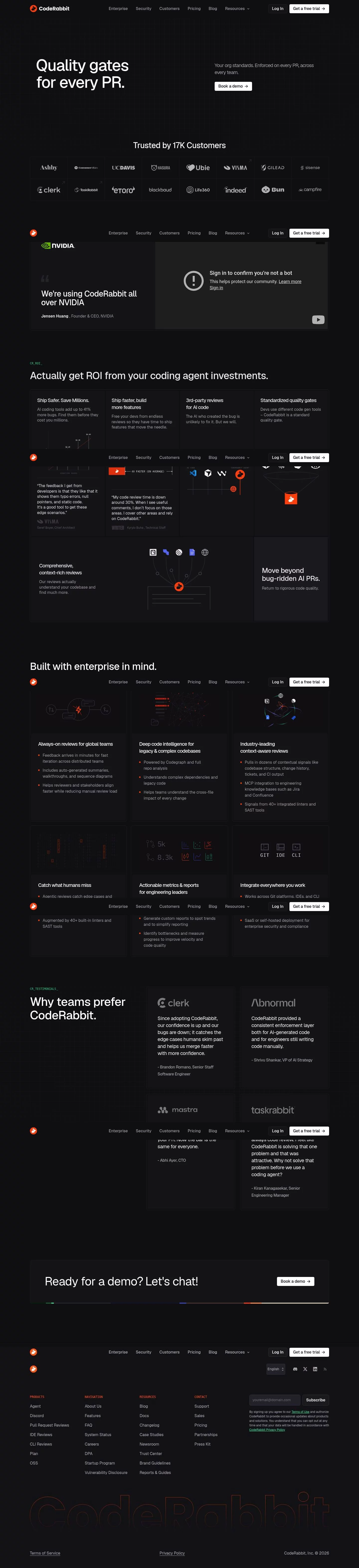 CodeRabbit Features