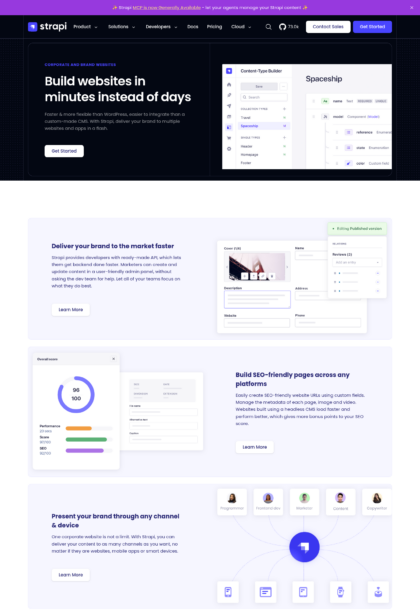 Strapi Features
