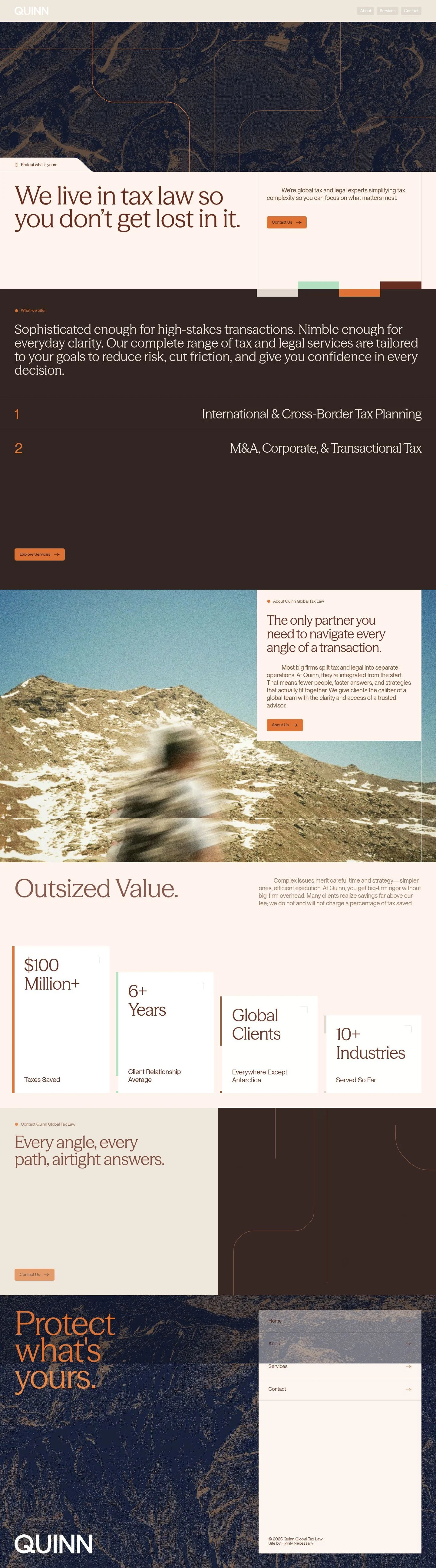 Quinn Global Tax Law