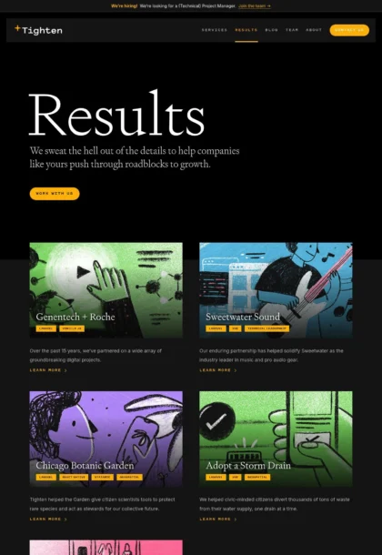 Tighten Case Studies
