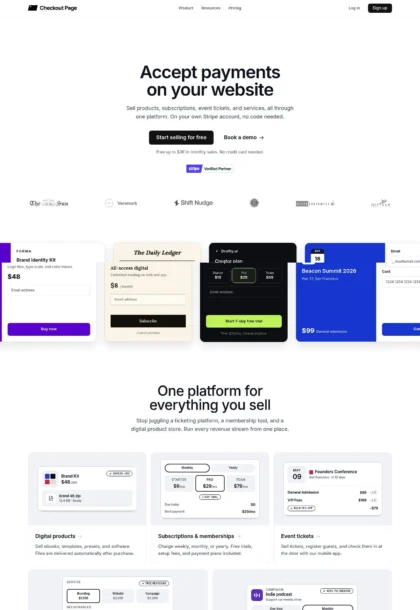 Checkout Page