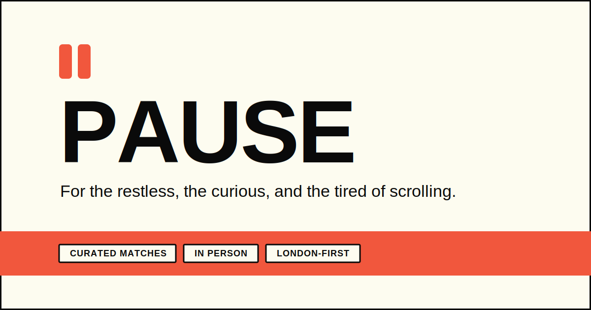 Pause