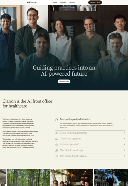Clarion Health About