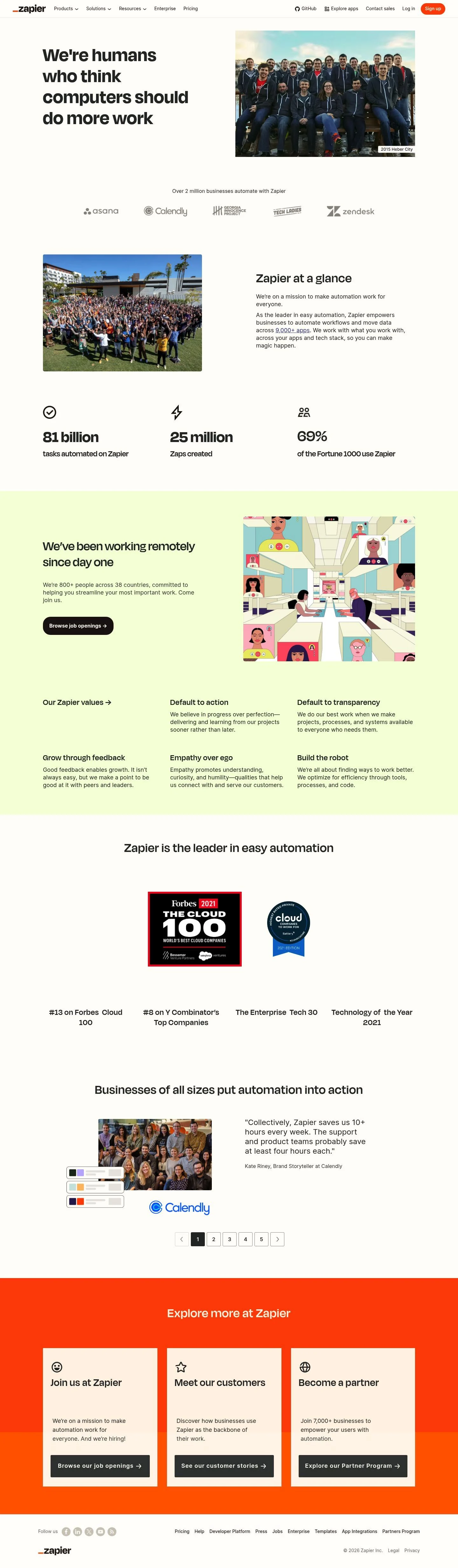 Zapier About