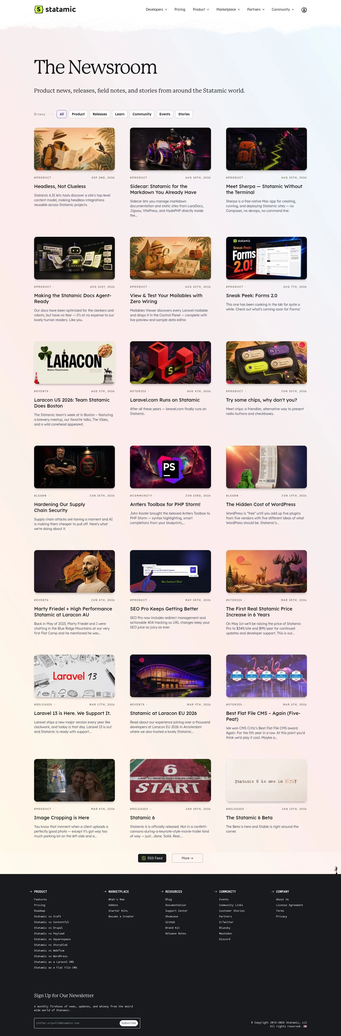Statamic Blog