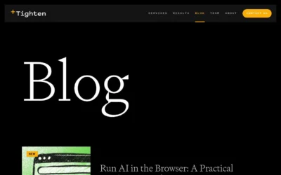 Blog Page