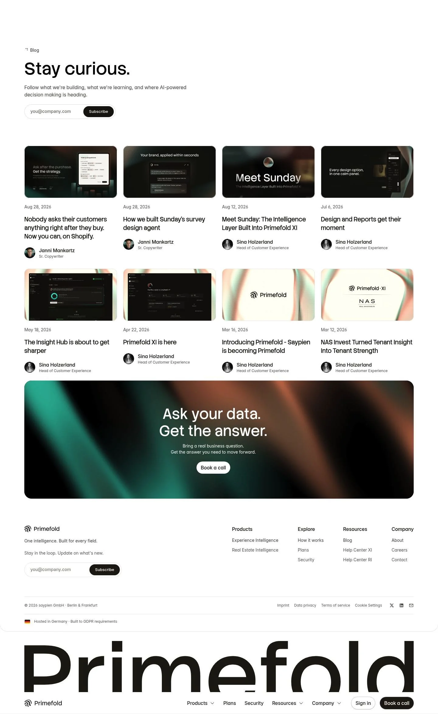 Primefold Blog