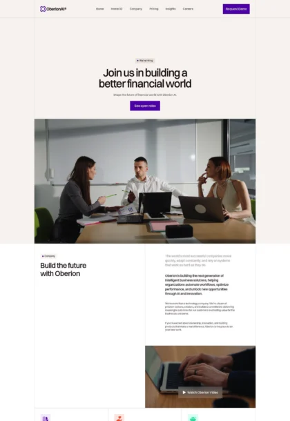 Oberion Careers