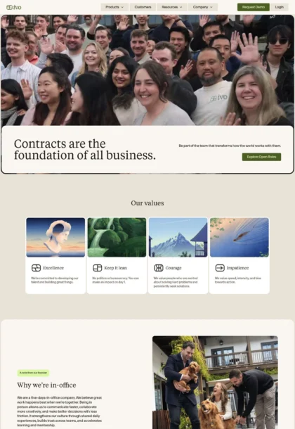 Ivo Careers