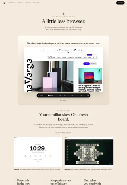 Blanc Browser