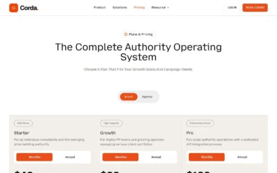 Pricing Page